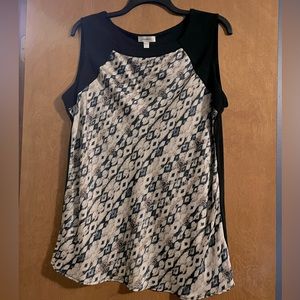 Dressbarn sleeveless top 2X
